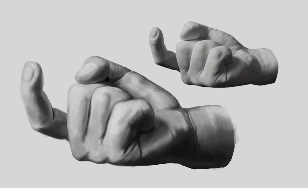 Photoshop Hand Study Graficgod